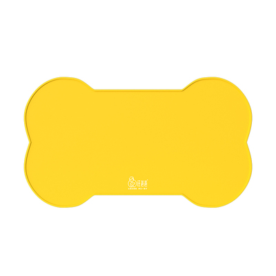 汪爸爸宠物餐垫食品级硅胶防水防滑防溢出狗碗垫大号餐具垫