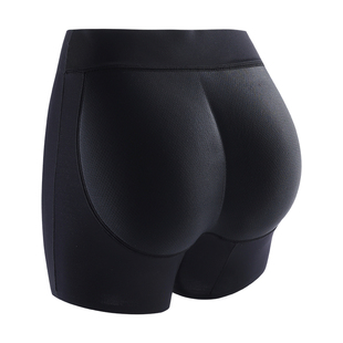 假屁股提臀内裤女翘臀蜜桃神器自然薄款乳胶垫收腹束腰安全裤春秋