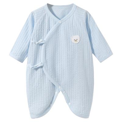 新生儿薄款夏季长袖空调服蝴蝶衣