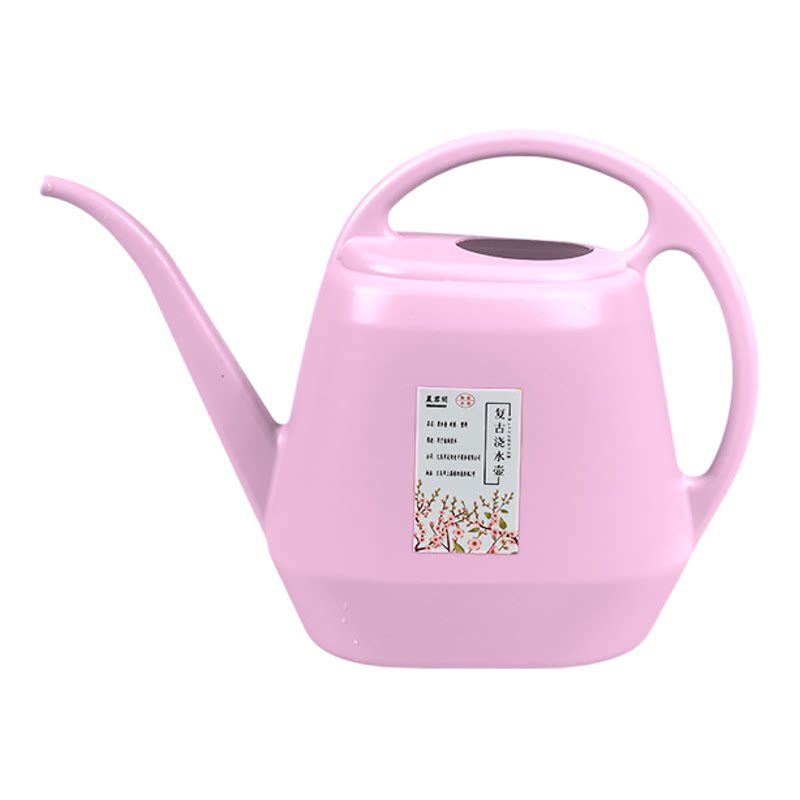 4L大容量浇花神器水壶家用塑料园艺工具洒水壶休闲绿植盆栽浇花壶
