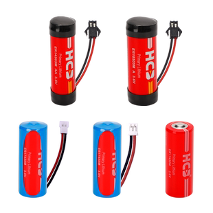 适用HCB昊诚智能水表电池热水冷 水仪流量计ER17450M 3.6V锂电池