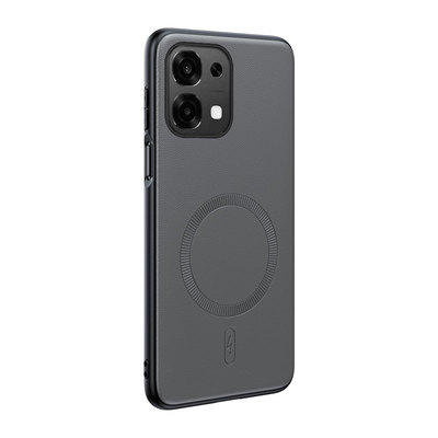 适用oppoA65g磁吸皮质手机壳