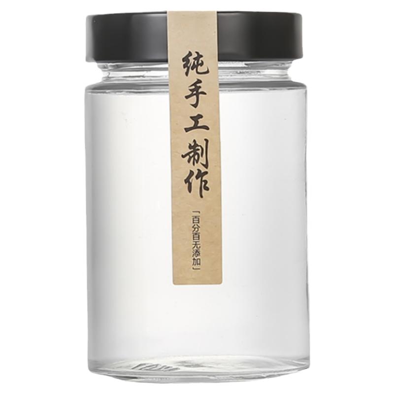 蜂蜜酱菜带盖辣椒酱玻璃罐食品级