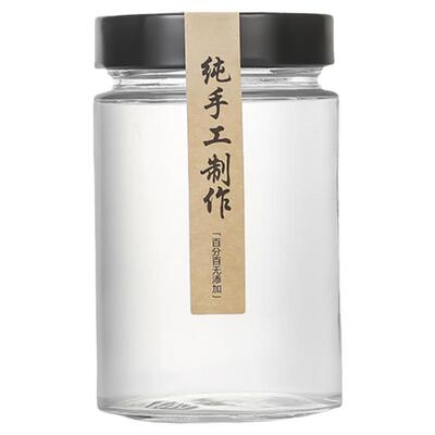 蜂蜜酱菜带盖辣椒酱玻璃罐食品级