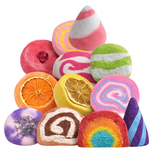 精油泡泡浴芭泡澡球欧兰坊同日本lush岚舒儿童浴缸大泡入浴沐浴球