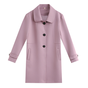 中老年外套女春秋装2026新款洋气妈妈风衣春季中长款气质宽松上衣