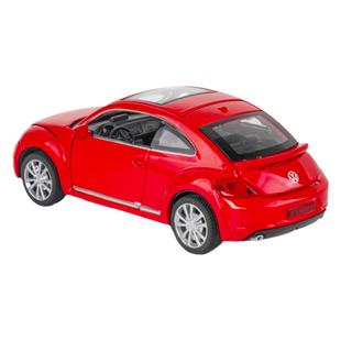 甲壳虫汽车仿真大众玩具车合金模型复古车模收藏金属回力儿童男孩