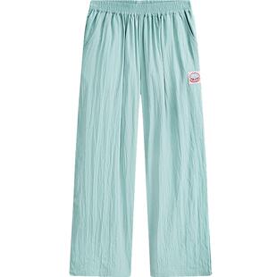 爱法贝2025春夏装新款女童轻薄阔腿裤中大儿童装洋气裤子韩系甜美