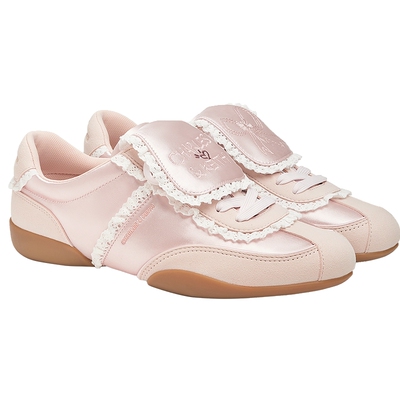 CHARLES&KEITH26春新款CK1-71960032-1情人节系列休闲蕾丝德训鞋