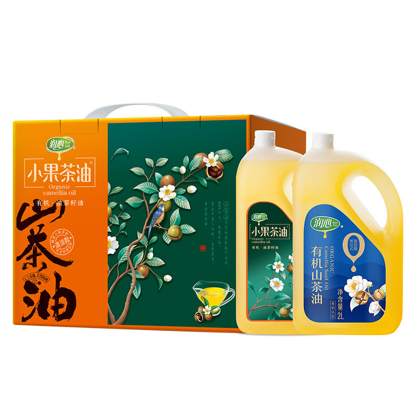 润心山茶油低温压榨有机认证