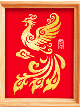 金箔画手工diy材料包到手即做