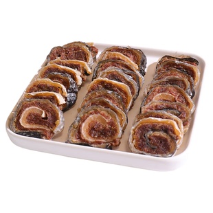 手工自制狗零食三文鱼皮鸡肉卷金毛鱼油宠物美毛专用营养训练磨牙