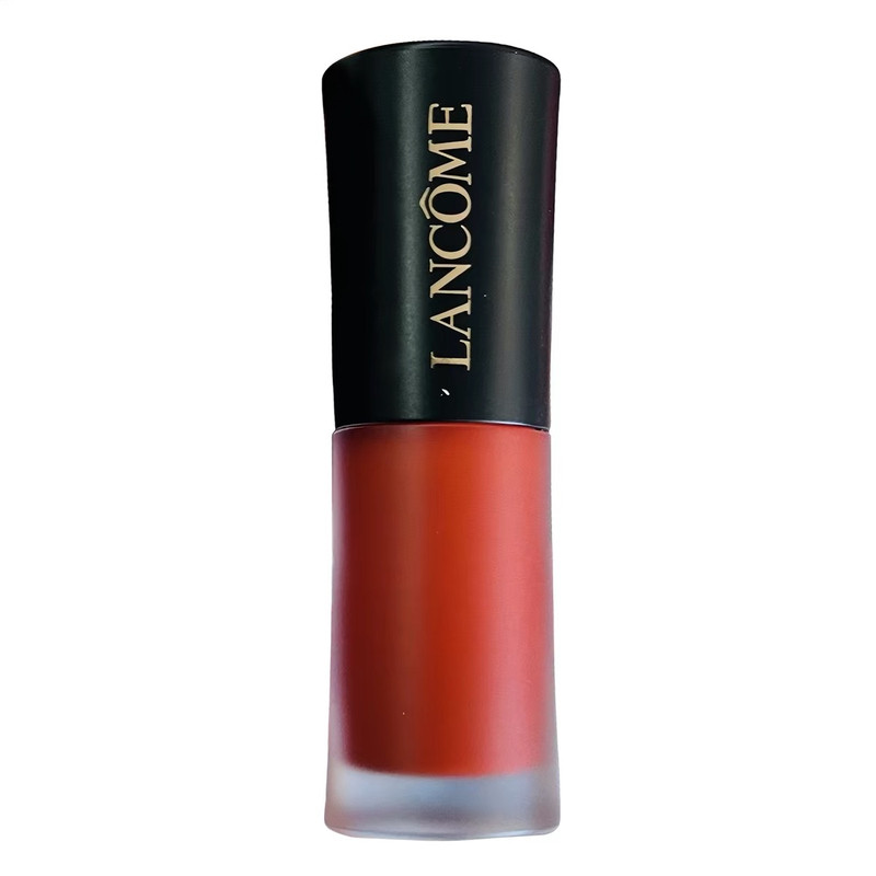 Lancome/兰蔻菁纯小蛮腰水唇釉#196显白黑管柔雾哑光口红唇彩正品