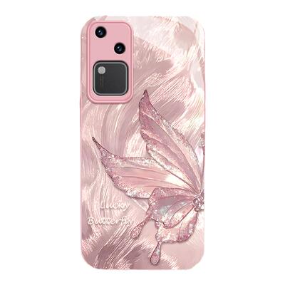 适用vivos18手机壳新款s17pro羽纱半碟s16e防摔vivi可爱女s15网红s12简约s10金属漆玻璃s7t高级感s9镜头全包