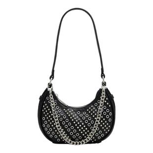 ALDO女士单肩斜挎包铆钉链条腋下时尚质感朋克机能风AHLF24A57