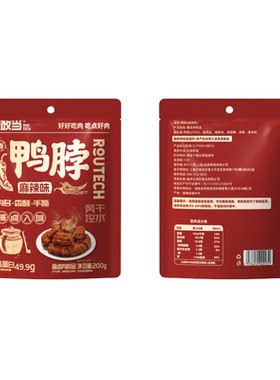 肉敢当风味鸭脖200g*1袋