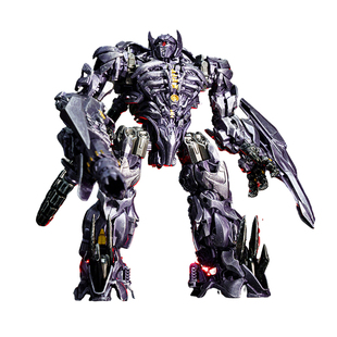 儿童变形玩具震荡波坦克模型擎天汽车金刚柱大黄蜂男孩成品手办