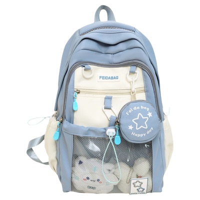 小学生书包初中生女痛包双肩包