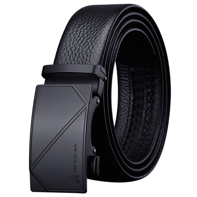 稻草人正品休闲风个性真皮自动扣