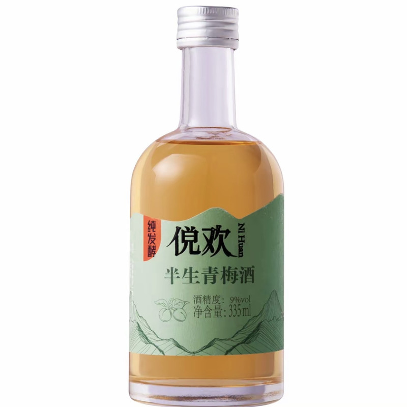 青年度数低度纯发酵果酒六瓶装