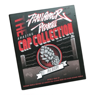 和平酒馆 精酿啤酒瓶盖 收藏册 收集册 创意个性礼物 不含盖