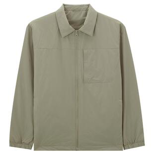 MindBridge2025年冬简约通勤保暖夹克休闲外套男士轻薄翻领羽绒服