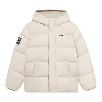 Lining/李宁正品童装短羽绒服男女小大童篮球冬鸭绒运动服YYMS087