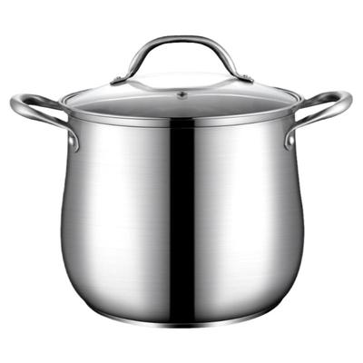 华际304不锈钢熬粥蒸煮炖高汤锅