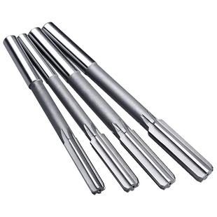 松崎H7铰刀机用直柄钢加硬高速钢高精度车床平底绞刀3mm4mm5m12mm