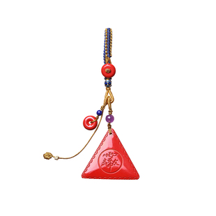 遇见普陀山朱砂文昌帝君吊坠红砂护身符牌牌挂件金榜题名上岸礼物