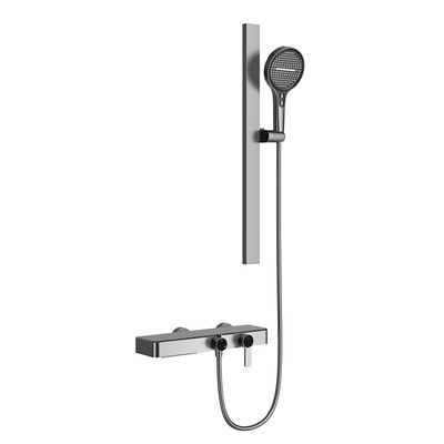 九牧王全铜大置物分体简易花洒套