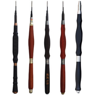 威武全木把甲鱼枪光竿打鳖竿裸竿甲鱼竿配件猎鳖猎甲竿无线盘