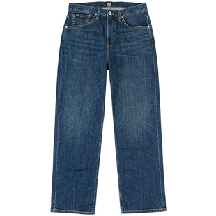 【张凌赫代言】Lee25秋冬新品经典五袋款磨毛男牛仔裤保暖休闲潮