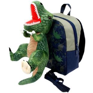 韩国winghouse幼儿园书包男孩宝宝双肩背包可爱恐龙儿童小书包