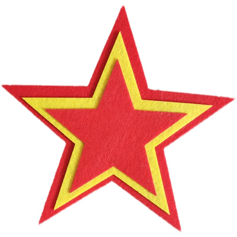 五角星红星闪闪红歌演出运动会入场开幕式大合唱舞蹈创意手拿道具