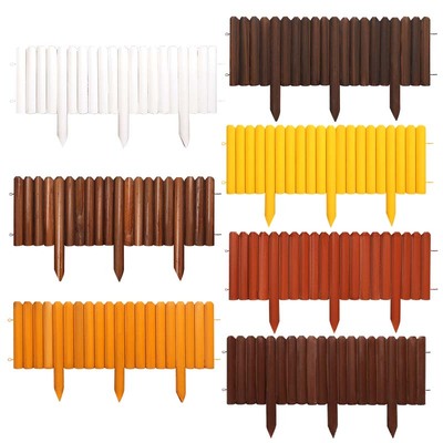 户外防腐木栅栏花园围栏庭院木桩