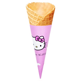 23度原味冰淇淋脆筒冰激凌脆皮蛋筒皮360个商用装华夫脆卷包邮