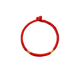 2026马年本命年金刚结好运红绳手链女编织绳属马男红色手绳护身符