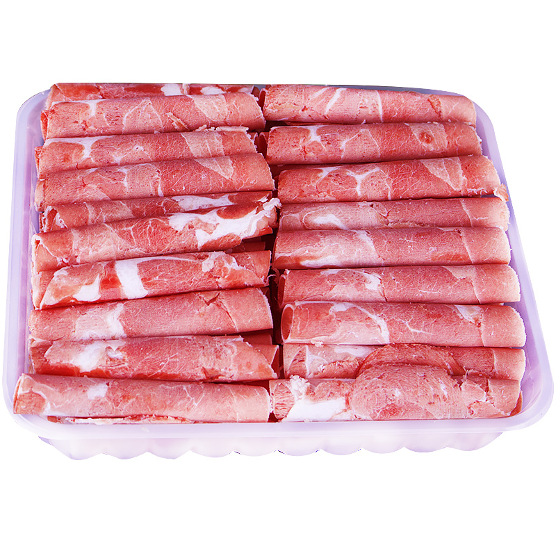 羊肉卷500g*3 涮羊肉内蒙古火锅食材新鲜羊肉冷冻5肥羊卷羊肉片