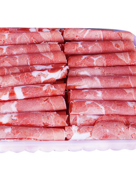 羊肉卷涮肉内蒙火锅现杀500g