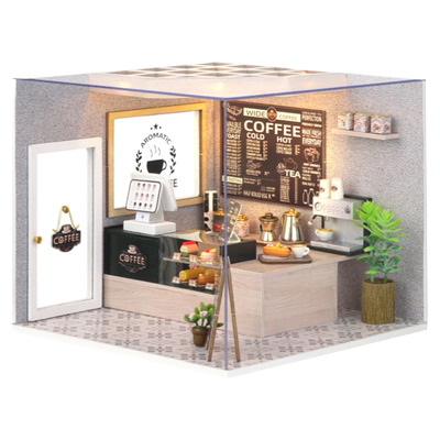 智趣屋3d立体拼图我的小场景模型手工diy拼装木制玩具生日礼物女