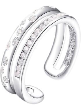 brosway欧美风繁星小众款戒指