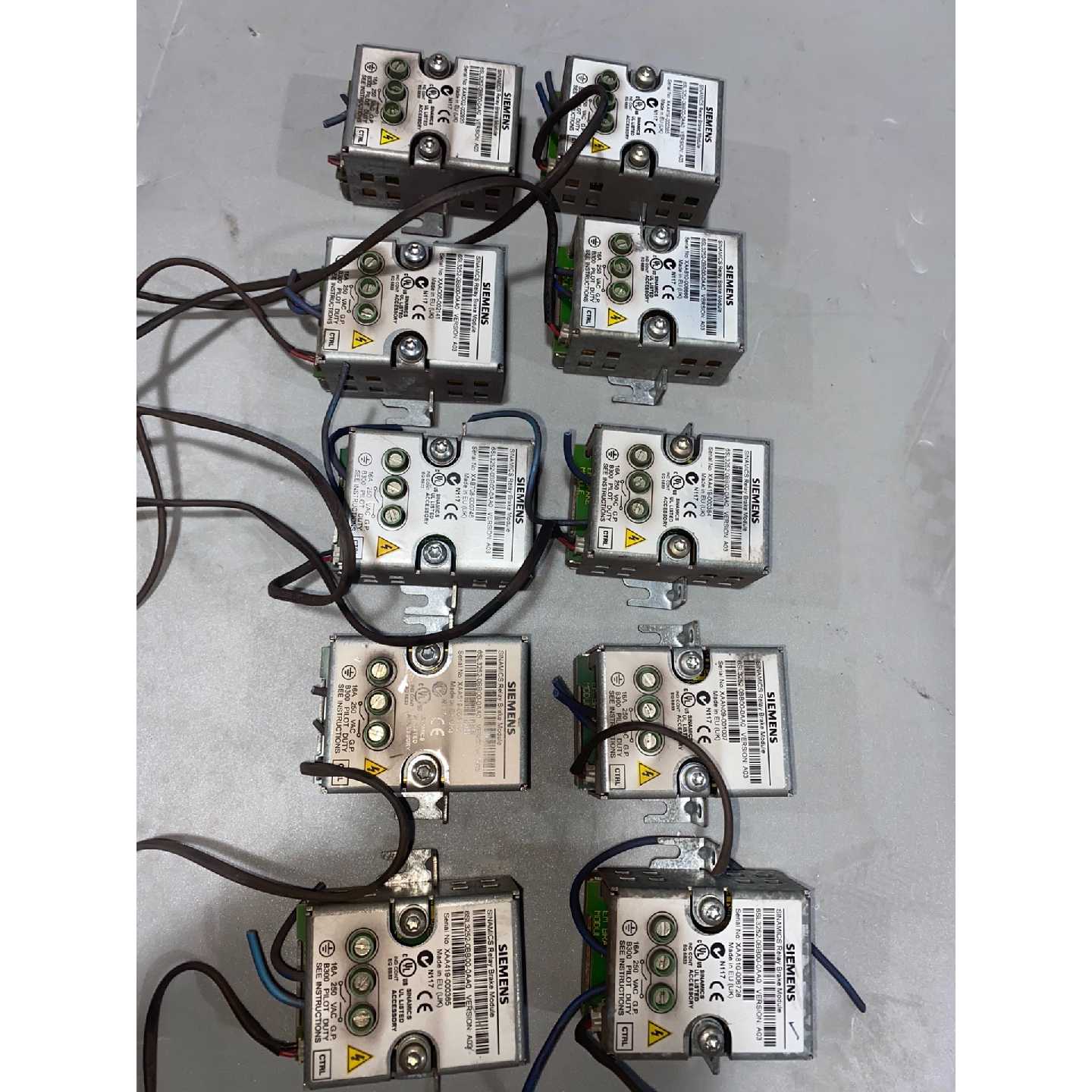 非标价6SL32520BB000AA0抱闸继电器拆机有量议价
