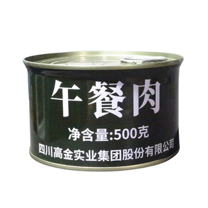 高金午餐肉罐头500g汤锅火锅用食