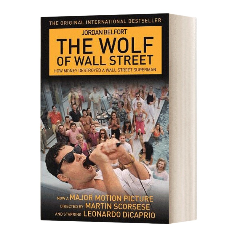 英文原版 The Wolf of Wall Street 华尔街之狼 英文版 进口英语原版书籍