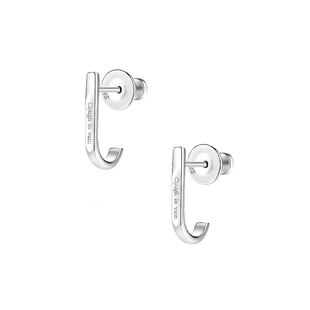 COUGH IN VAIN J状切面耳廓925银耳钉耳环