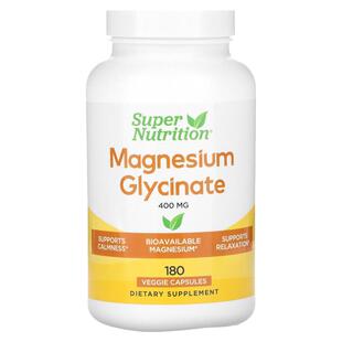 SuperNutrition甘氨酸镁骨骼健康睡眠补镁运动恢复压力神经健康