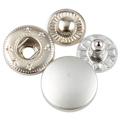 按压式按扣免缝四合扣