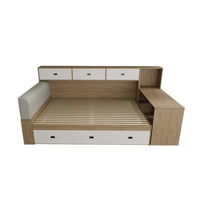 小户型经济型储物床工厂直销