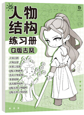 人体结构描摹本素描动态结构教学